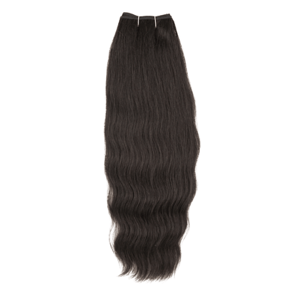 18" Bohyme Luxe - Machine Tied Weft - Textured Egyptian Wave - 1B - BL-EG-18-1B