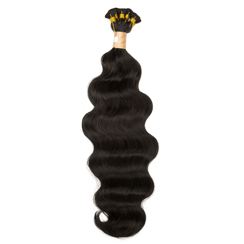 18" Bohyme Private Reserve - Hand Tied Weft - Ocean Breeze Wave - Single Weft - 1B - BPRHOBIW-18-1B