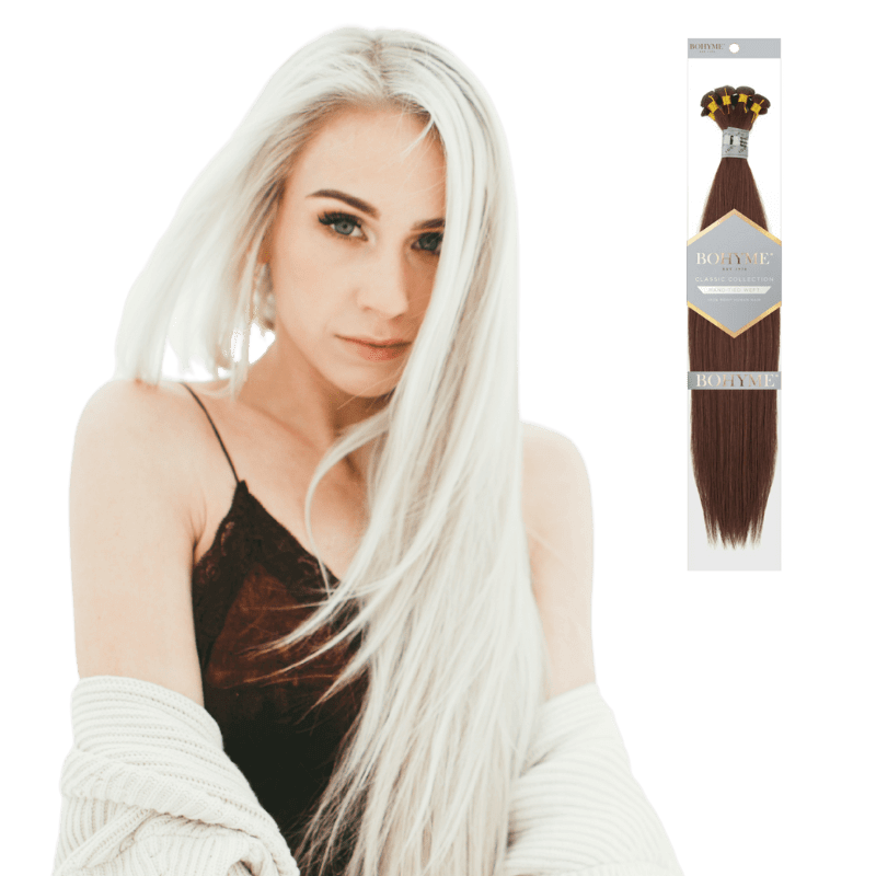 22" Bohyme Classic - Hand Tied Weft - Silky Straight - Single Weft - 1B - BOHSTIW-22-1B