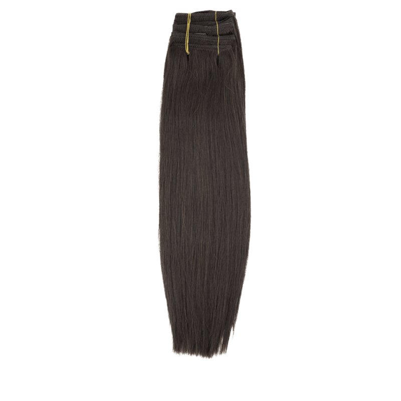 22" Bohyme Essential - 7 Piece Clip Ins - Silky Straight - 1B - BO7SS-22-1B