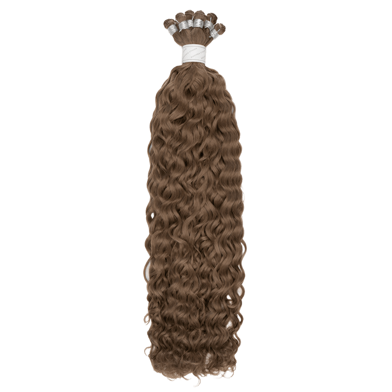 22" Bohyme Ethos - Hand Tied Weft - Blended Curl - Full Pack - 8 - BEHCR-22-8