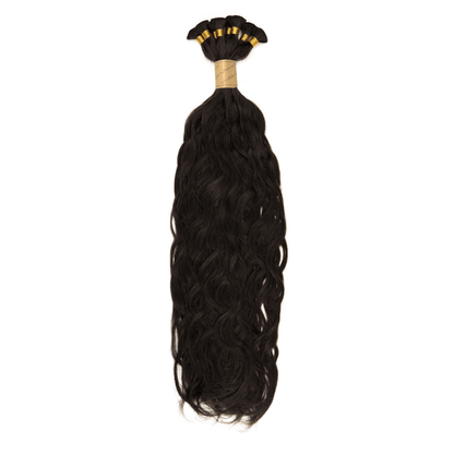 22" Bohyme Luxe - Hand Tied Weft - Loose Wave - Single Weft - 1B - BLHLWIW-22-1B