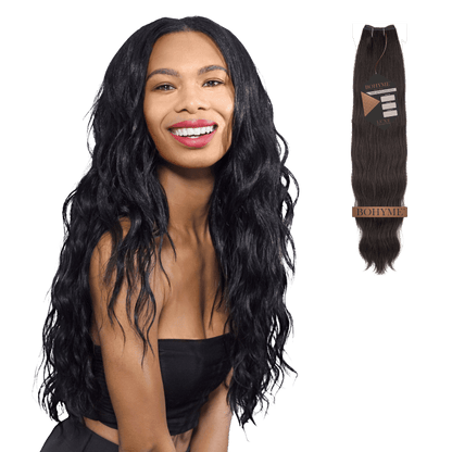 22" Bohyme Luxe - Machine Tied Weft - Textured Egyptian Wave - 1 - BL-EG-22-1