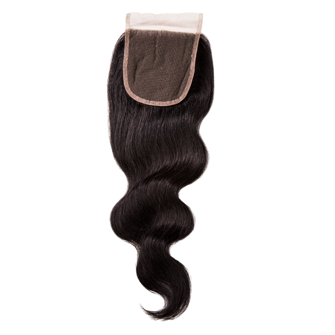 12" Hand Tied Closure 4" x 4" - Body Wave