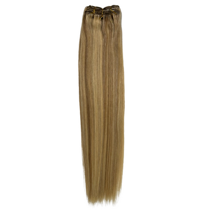 14" 7 Piece Clip Ins - Straight