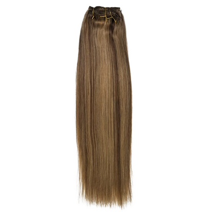 14" 7 Piece Clip Ins - Straight