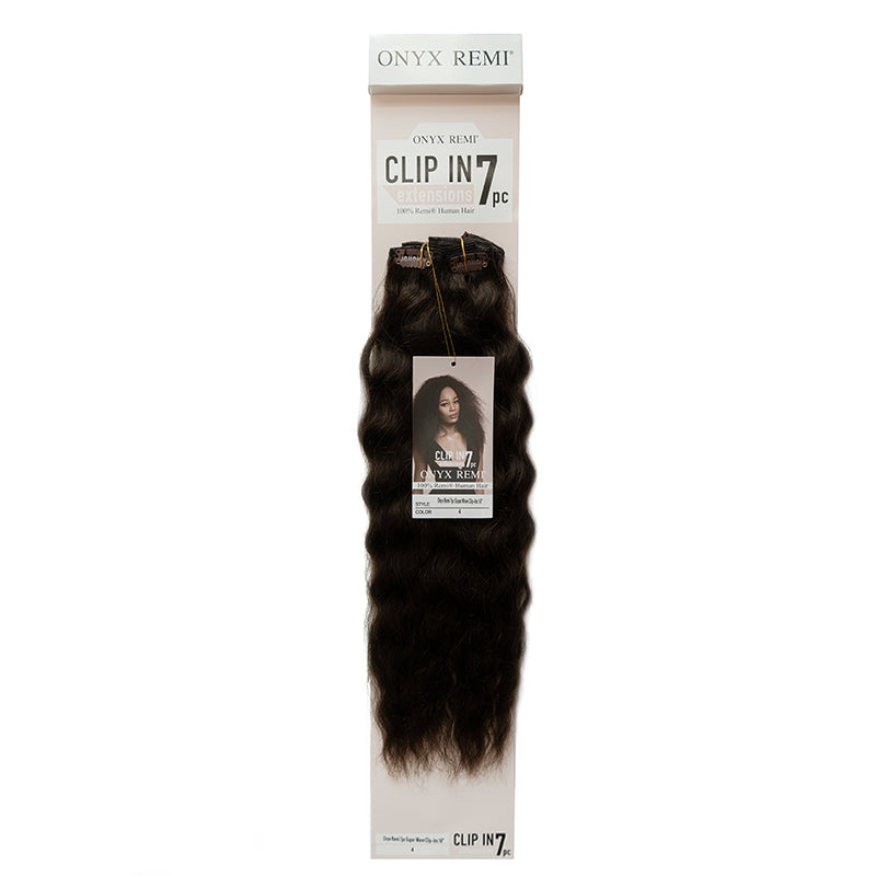 12" 7 Piece Clip Ins - Super Wave