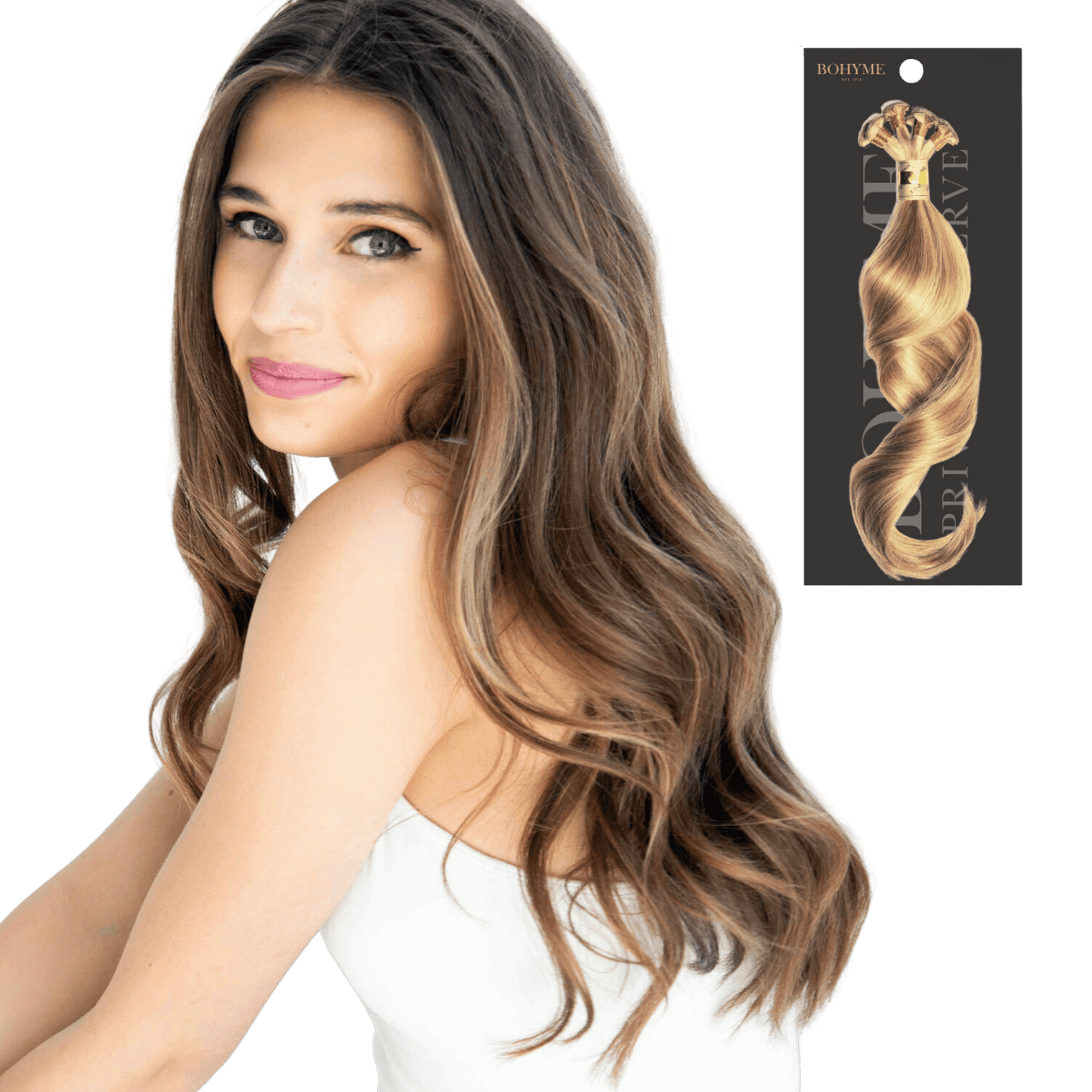 18” Bohyme Private Reserve - Hand Tied Weft - Body Wave - Single Weft