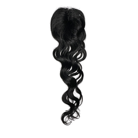 Mono Top Curly Closure - 2.5" x 3" - FINAL SALE