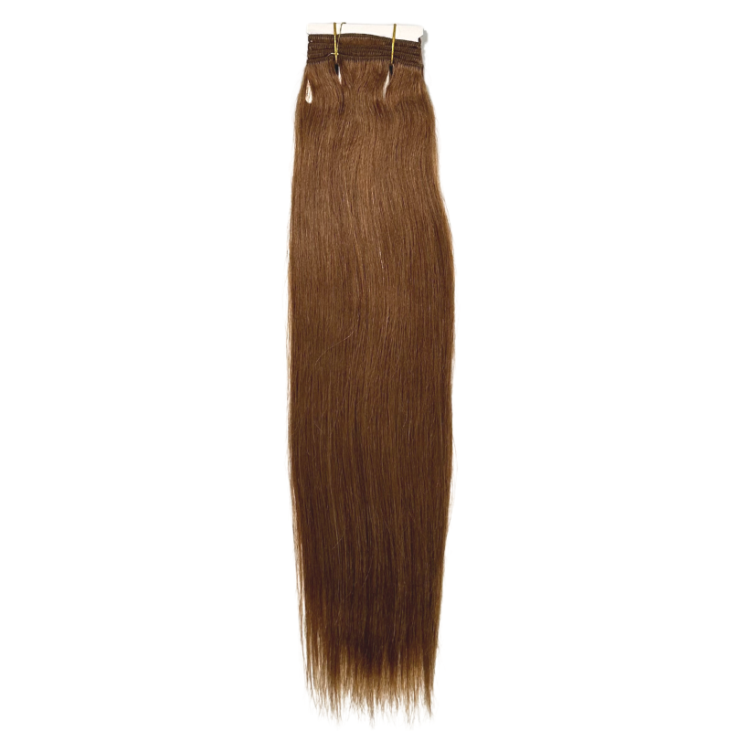 14" Natural Straight Yaki Weave