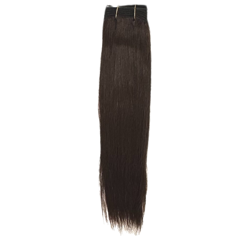 14" Natural Straight Yaki Weave