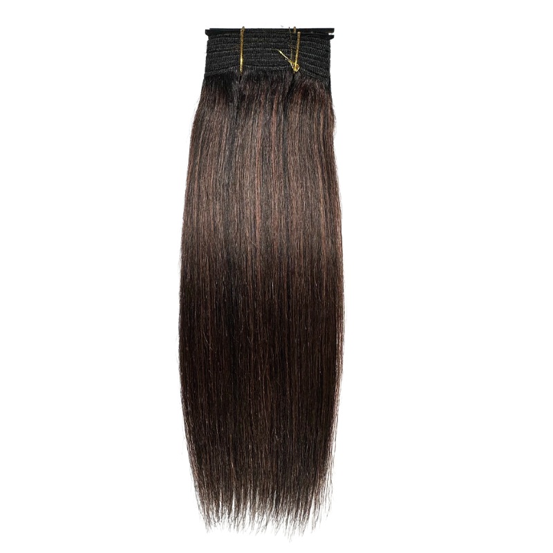 10" Natural Straight Yaki Weave