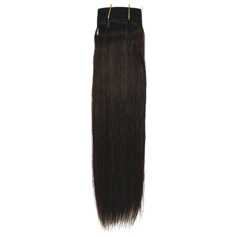 14" Natural Straight Yaki Weave