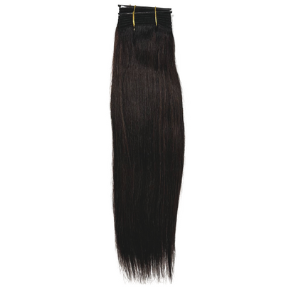 12" Natural Straight Yaki Weave