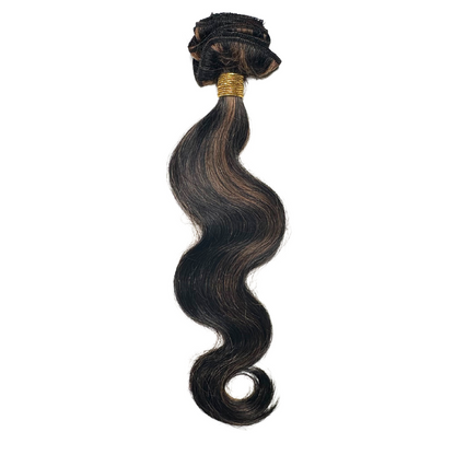 12" 7 Piece Clip Ins - Body Wave